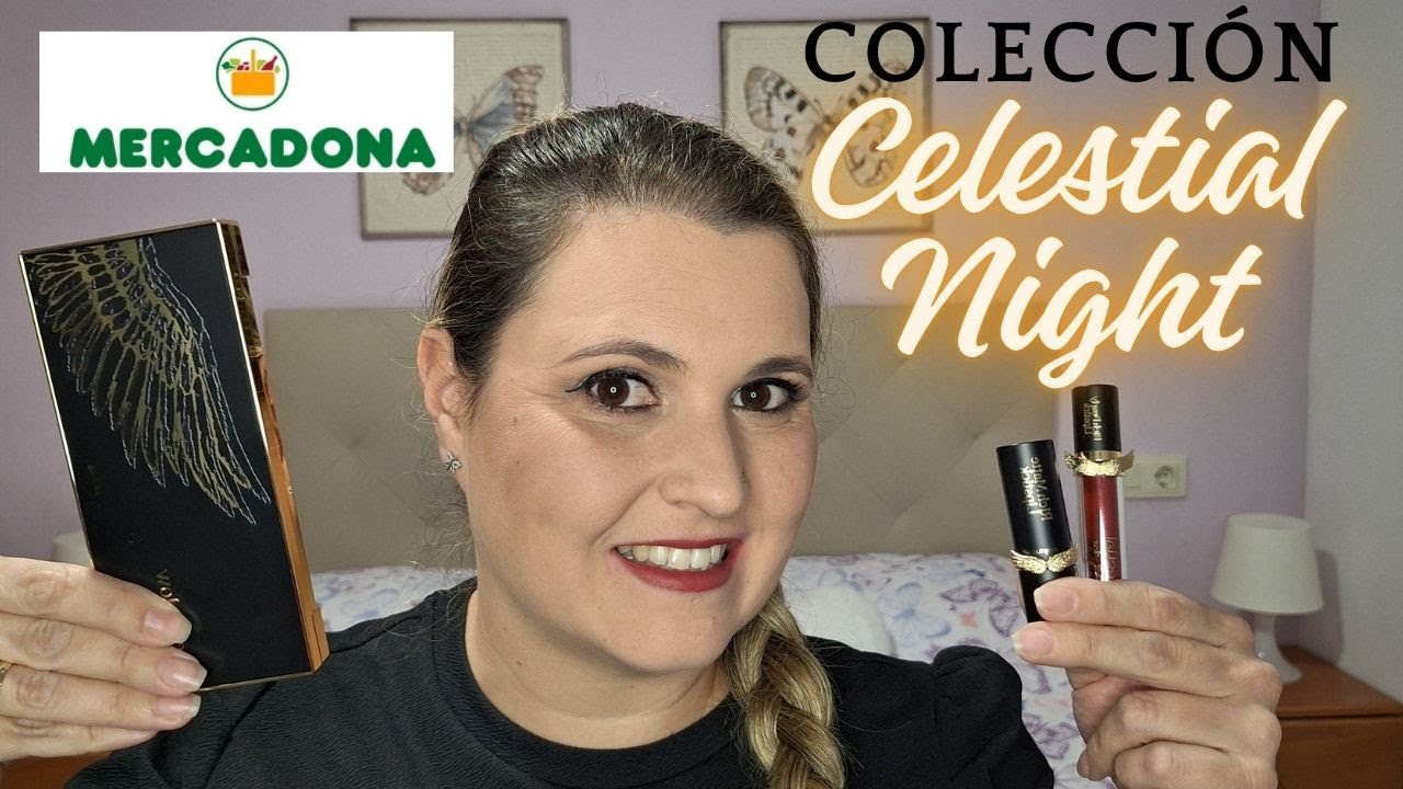 Colección Celestial Night | NOVEDADES MERCADONA DELIPLUS | Maquillaje para Navidad