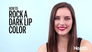 How To Wear Dark Color Lipstick Makeup Tutorial Health