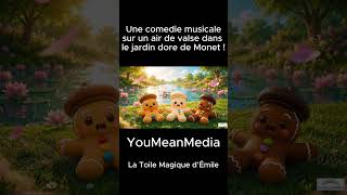 Une comedie musicale sur un air de valse dans le jardin dore de Monet !