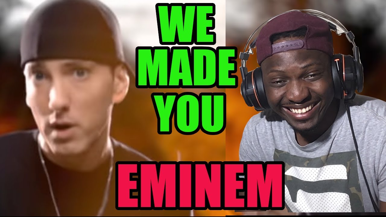 THE MOST FUN I'VE EVER HAD!!!! EMINEM - WE MADE YOU | Reaction #Eminem ...