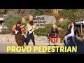 Provo pedestrian  byu divine comedy