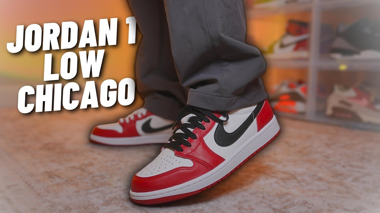 HOW GOOD ARE THEY!? Jordan 1 Low Chicago Review - YouTube