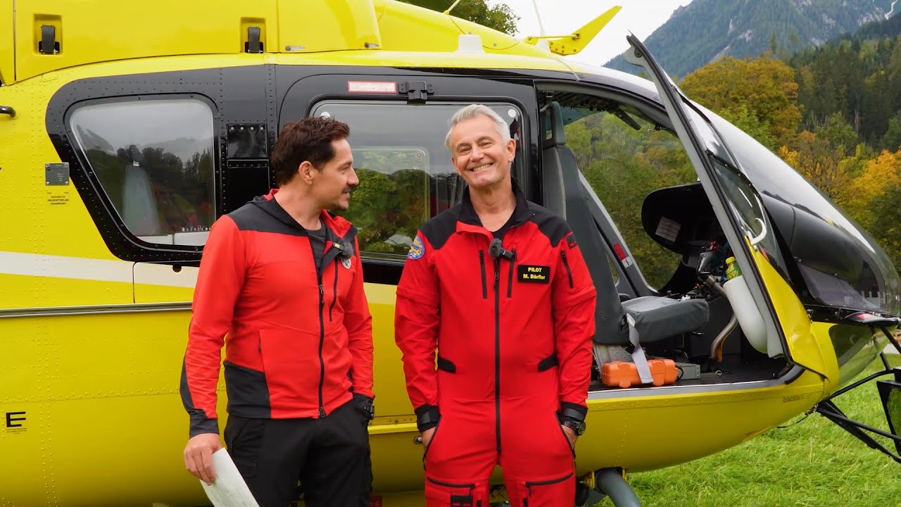 Die Bergretter – Behind the Scenes (Staffel 17) | Drehen mit Heli