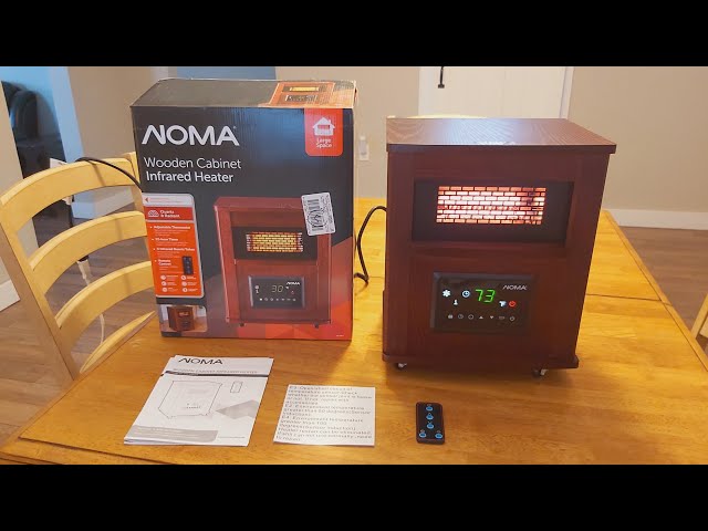 Noma Infrared Heater Unboxing and Instructiononal Video - YouTube
