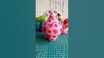 Gullak painting | diy piggy bank #shorts #youtubepartner #creativeart #satisfying #dailyart #artist