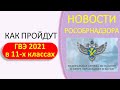 Новости Рособрнадзора об особенностях проведения ГВЭ для выпускников 11 классов в 2021 году