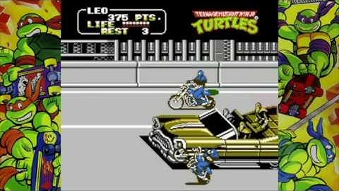 🎮 [TEENAGE MUTANT NINJA TURTLES II: THE ARCADE GAME] Scene 4