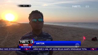 Berburu Sunset di Pantai Lombang -NET5