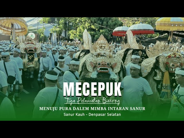 MECEPUK Jl By Pass Ngurah Rai Sanur PADATI RIBUAN PENGIRING class=