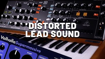 Distorted Lead Sound with Behringer Poly D [Synthesizer Demo] (No Talking)