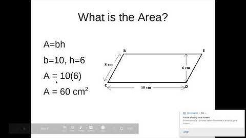 4.1 Area of Parallelograms