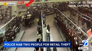 Thieves steal shopping carts full of merchandise from Burlington Coat Factory