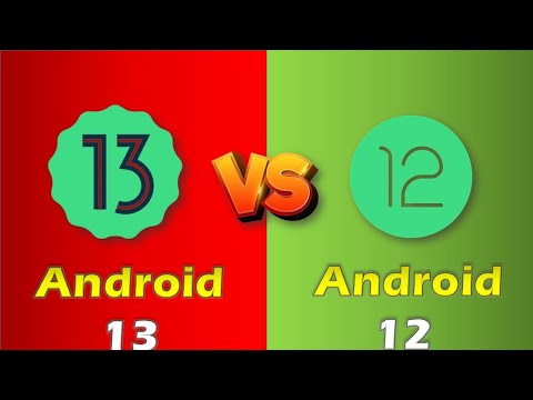 ANDROID 12 VS ANDROID 13 Comparison !