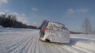 Latvian winter drift with BMW E91 Winter Beaters by ScrapeFarm 3,286 views 3 years ago 4 minutes