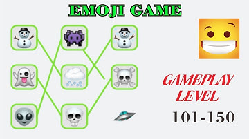 emoji puzzle , game level 101 - 150 gameplay (android/ios)