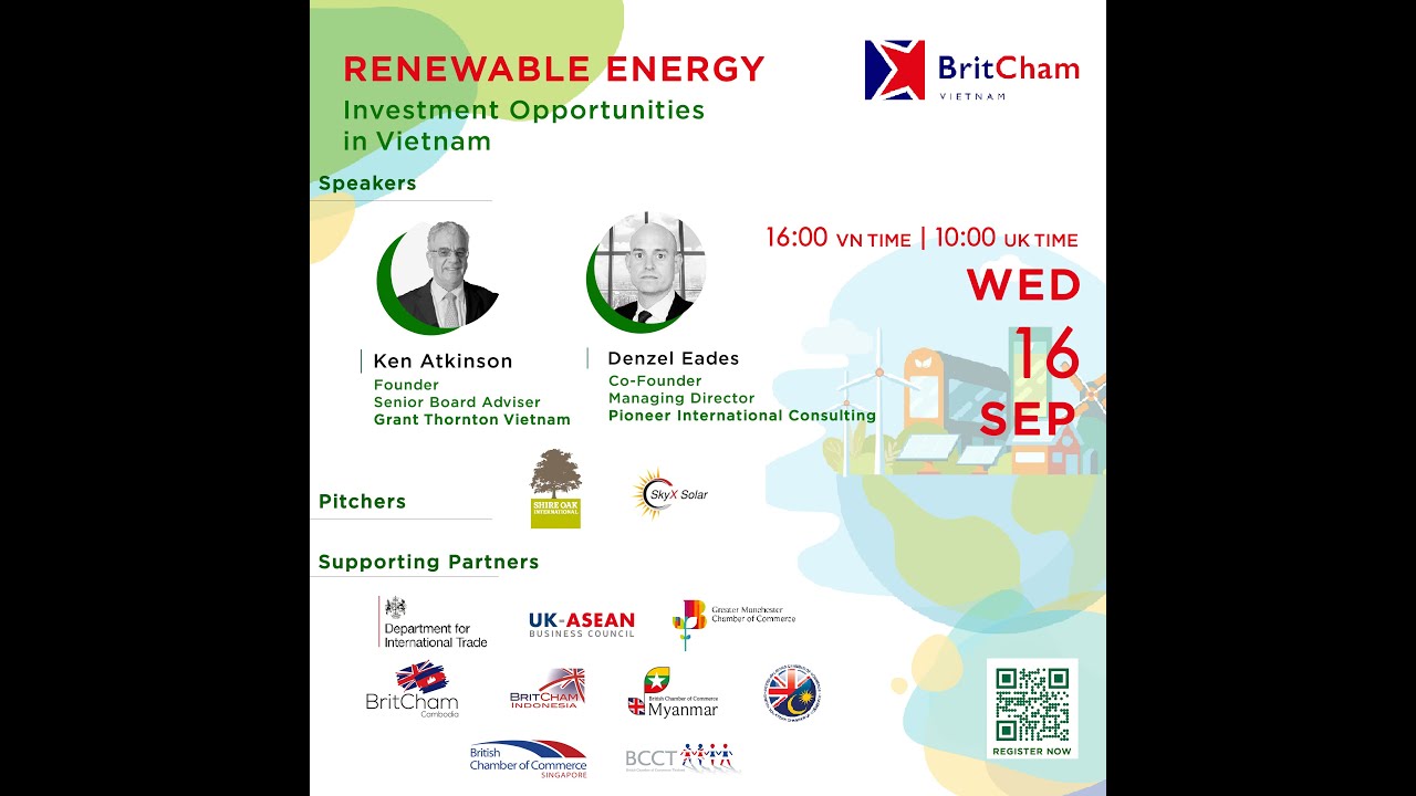 Online | BritCham webinar: Renewable Energy - Investment opportunities ...