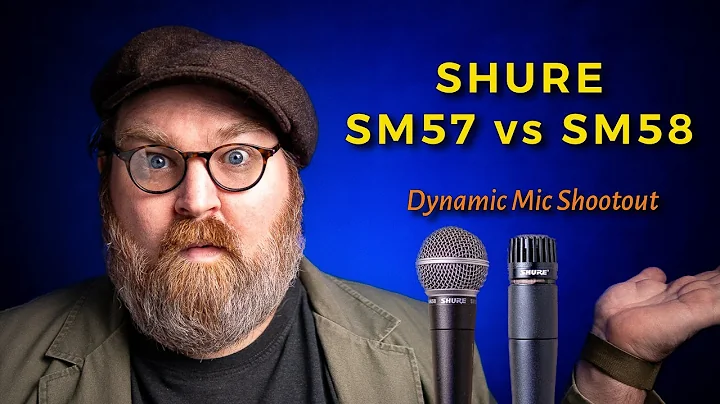Shure SM57 vs SM58 (Versus Series)