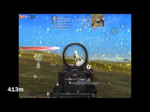 荒野行動 最高峰のM4A1ドットonlyのキル集