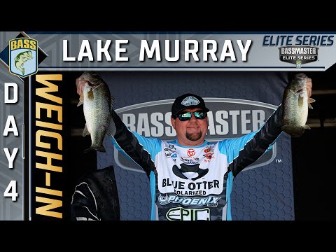 Weigh-in: Day 4 of Bassmaster Elite at Lake Murray 