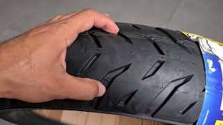 Pneu Traseiro 140/70-17 Michelin Pilot Street 2 na cb300 #pirelli #pneu #cb300