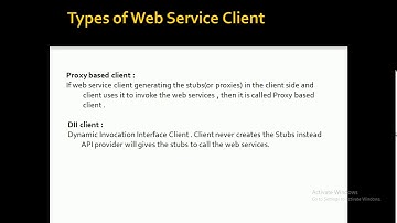 SOAP Web Services Lesson 18 | Types of SOAP web service CLIENT| Proxy based client | DII