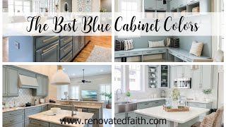 The Best Blue Kitchen Cabinet Paint Colors (33 Gorgeous Shades in Real Homes!) Profile