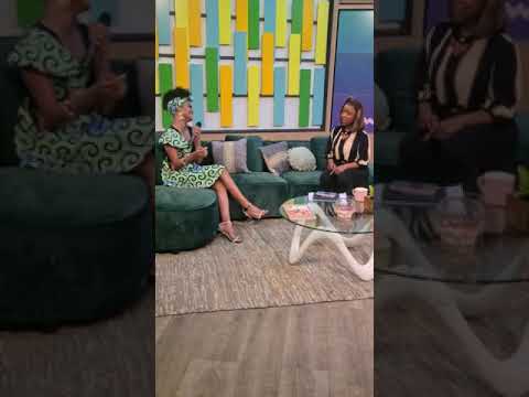 Cantora Lukie ao vivo no programa Manhãs Alegres na STV cantando Kalay