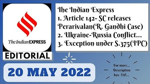 20th May 2022 | Gargi Classes The Indian Express Editorials and Ideas Analysis | By R.K. Lata