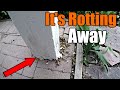 Rotten Post Repair | THE HANDYMAN