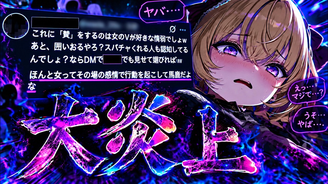 【大炎上】女Vtuberで申し訳ございませんでした。
