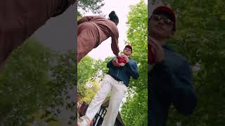 This guy was tekky! Under Armour Kickup challenge