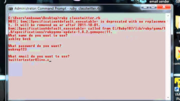 Ruby Twitter Bot In Action