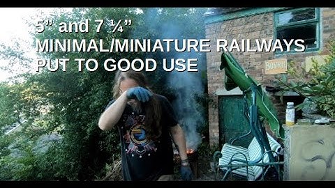 Ivy Railway August 2022. 5" and 7 1/4" Minimal railway working, steam, 2 locos running on Ivy etc...