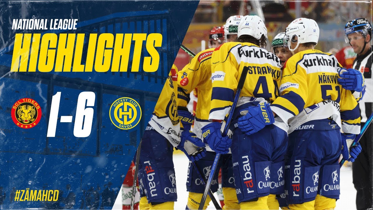 Highlights SCL Tigers vs HCD 16