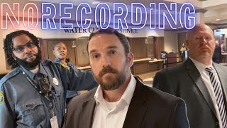 Security and Police Get Owned By Man Recording In Public