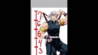 How tall is Tengen Uzui?😏Who next?? #anime #demonslayer #kimetsunoyaiba #tengenuzui How tall is Tengen Uzui?😏Who next?? #anime #demonslayer #kimetsunoyaiba #tengenuzui