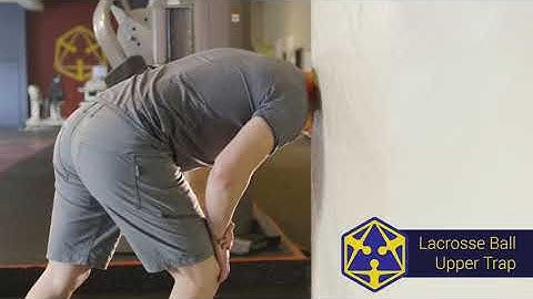 Lacrosse Ball Upper Trap - Tensegrity Exercise Library