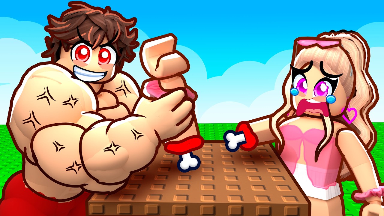 ROBLOX ARM WRESTLING SIMULATOR...