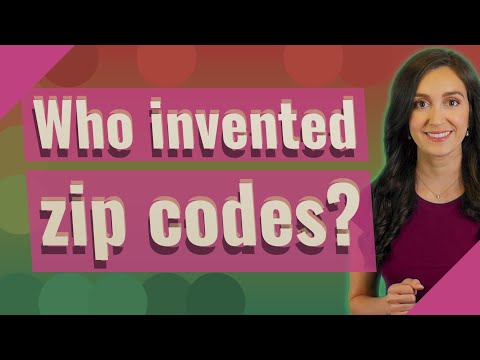 Who invented zip codes?