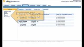Gradebook Allows Points, Letter Grades, % And Customized Grades Thinkwave