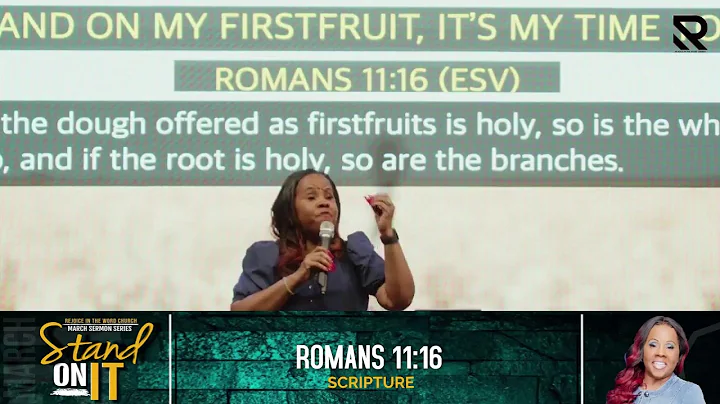 Pastor Caron Jones- I Stand On It "I Stand On My F...