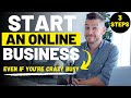 3 Steps To Start An Online Business If You're Crazy Busy