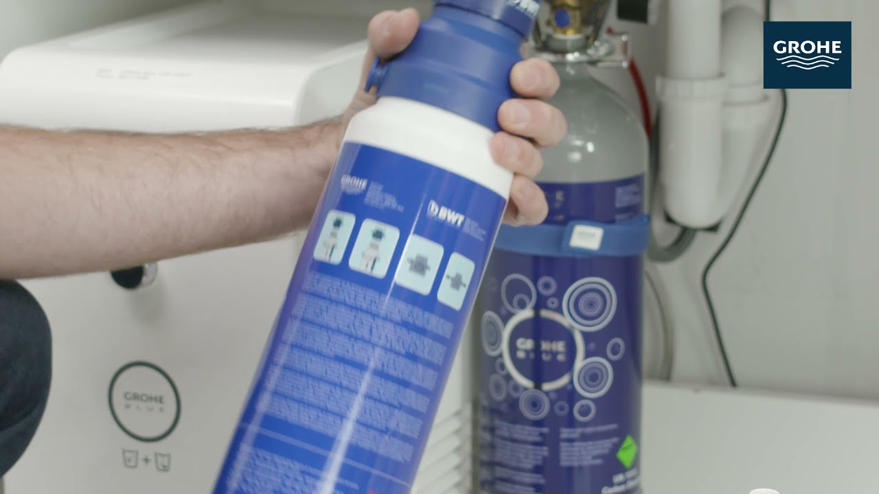 How to change the filter for your GROHE Blue Professional easily 