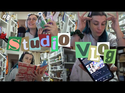 STUDIO VLOG 8 || Día de millones de tareas, directo, contenido nuevo y edición