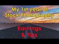 Lessons and Earnings after my First year as a Stock Photography 📷 Contributor