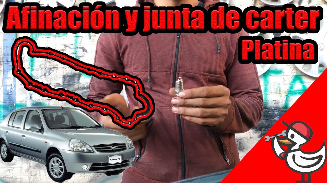Cambio de junta de carter y afinación Nissan Platina