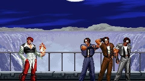 Iori Yasakani vs Kyo Clones