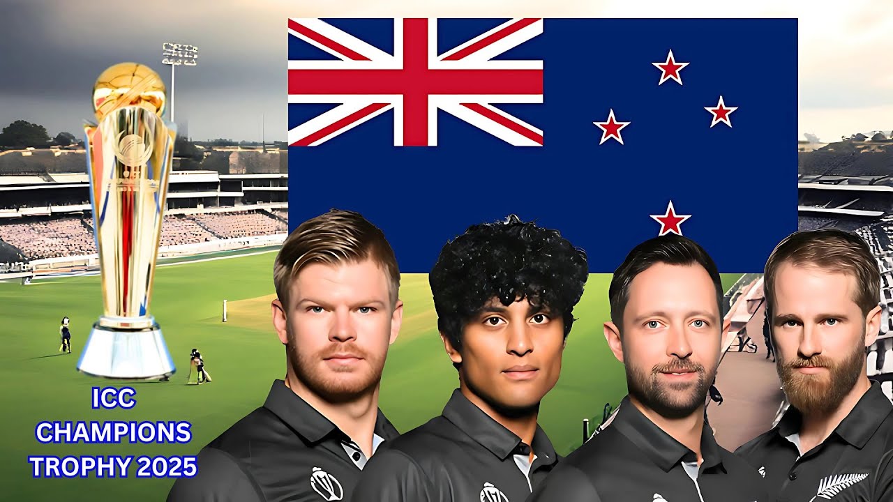 NEW ZEALAND SQUAD💖🏆|| ICC CHAMPIONS TROPHY 2025