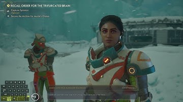 TOW2 How to Finish Recall Order for the Trifurcated Brain Guide - The Outer Worlds 2