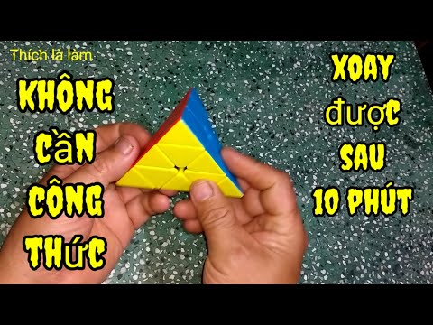 Video: Cách Giải Khối Rubik Tam Giác